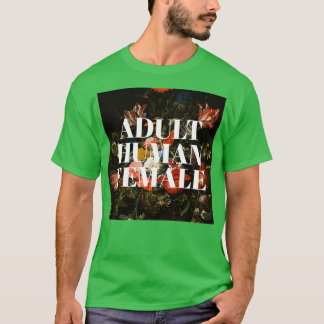 Adult human female Renaissance flowers T Shirt