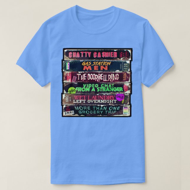 Adulthood Horror VHS T Shirt (Design framsida)