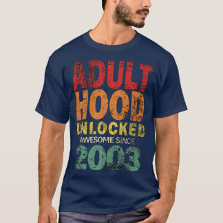 Adulthood olåst t shirt