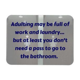 ADULTING: Brompassets magnet