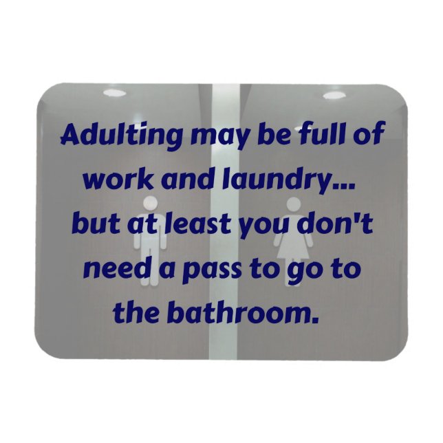 ADULTING: Brompassets magnet (Horisontell)