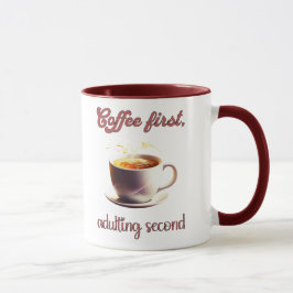 Adulting Coffee Mugg