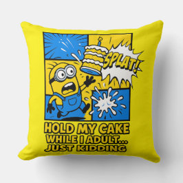 Adulting just Kidding Funny Kudde