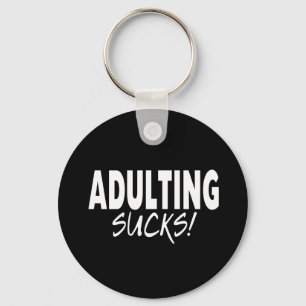 Adulting suger, roligt nyckelring