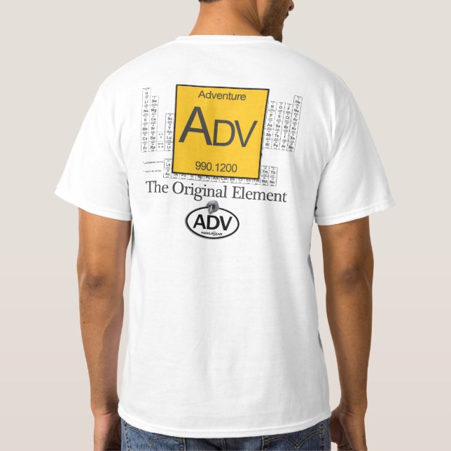 Adv - det original- inslag tee shirt (Baksida)