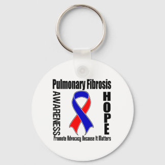 Advacy Matters Pulmonary Fibrosis Nyckelring