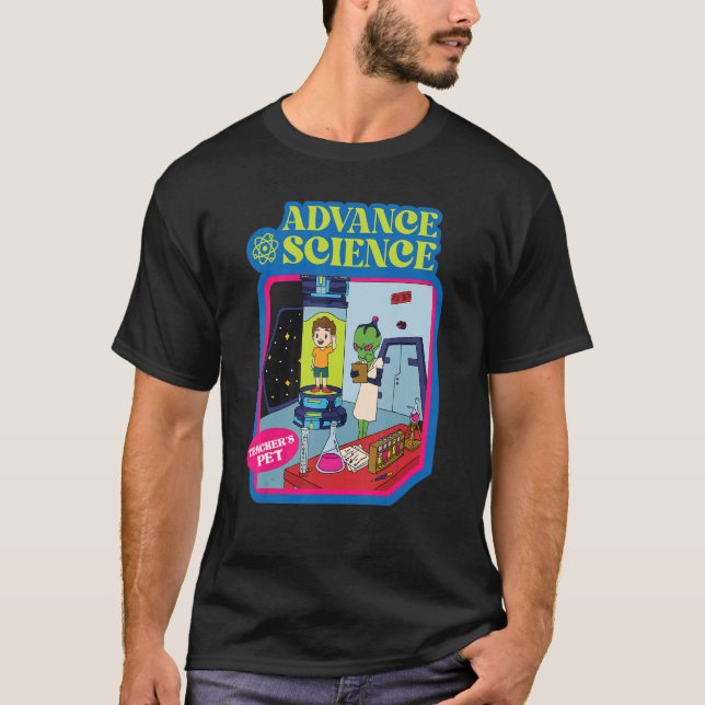 Advance Science Teacher's Pet Alien T Shirt (Framsida)