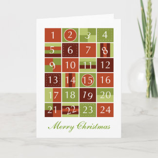Advent Calendar Helgkort