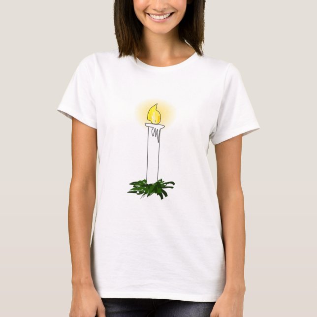 Advent Candle T-shirt (Framsida)