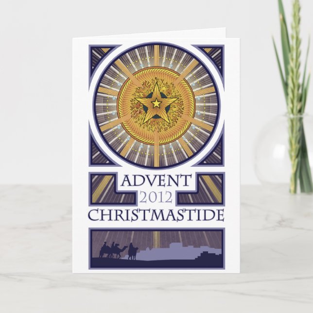 Advent - jul 2012 helgkort (Framsida)