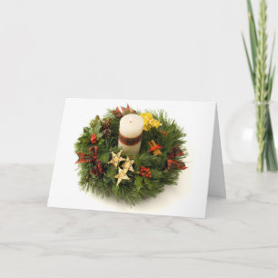 Advent WAN Berömd Pope Francis Quote jul Helgkort