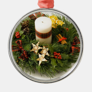 Advent Wvent Julgransprydnad Metall