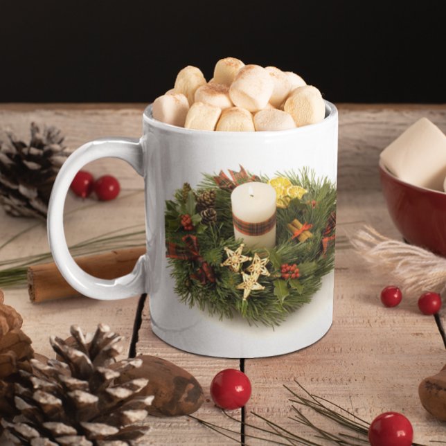 Advent Wvent Kaffemugg (Advent Wreath Coffee Mug)