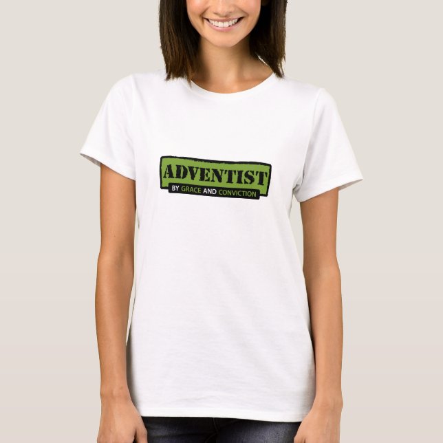 Adventist by Grace and Convicy Tee (Framsida)