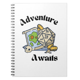 Adventue Await Anteckningsbok