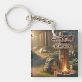 Adventure Acrylic Keychain – BYO Marshmallows Fun