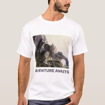 Adventure Awaits. Fantasy landscape