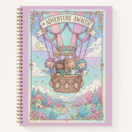 Adventure Awaits Hot Air Balloon & Friends Journal