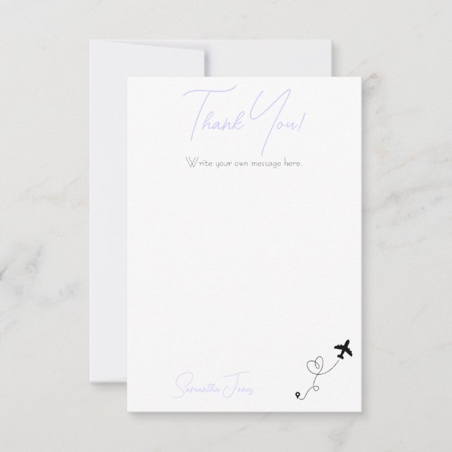 Adventure Begins College Graduation Party Tack Kort (Framsida)