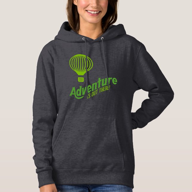 Adventure is out there 2 t shirt (Framsida)