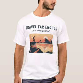 Adventure Landscape Illustration T Shirt