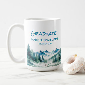Adventure Mountain Graduate Gift  Kaffemugg