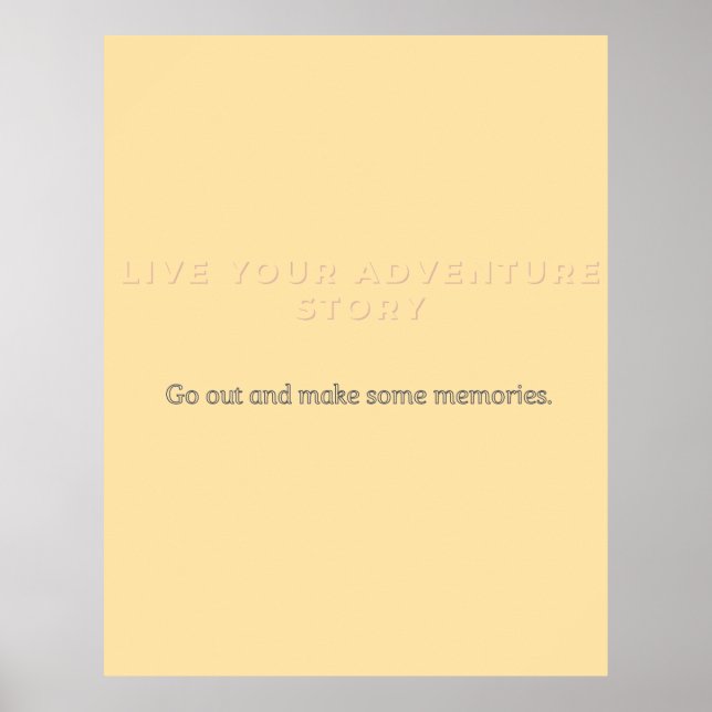 Adventure Story Poster (Framsidan)