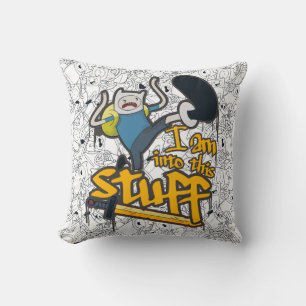 Adventure Time Finn "Jag gillar sånt" Kudde