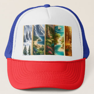 Adventurer Truckerkeps från Zazzle