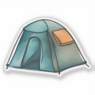 Adventurer's Camp Tält Klistermärken