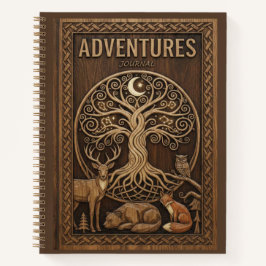 Adventures Journal Tree of Life Woodland Animals