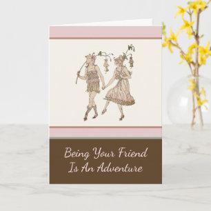 Adventuresome Friend Shakespeare Garden Valentine Kort