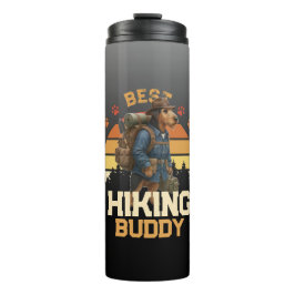 Adventurous Airedale Hiker Wilderness Explorer