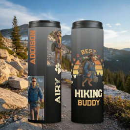 Adventurous Airedale Hiker Wilderness Explorer