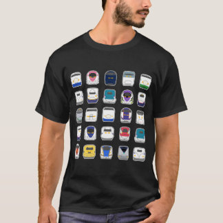 Adventurous Bullet Trains Collection T Shirt