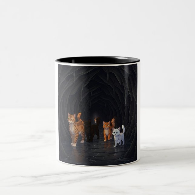 Adventurous Cat Cave Coffee Mugg (Center)
