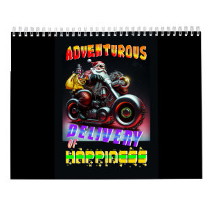 Adventurous leverans av lycka kalender