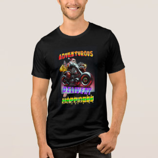 Adventurous leverans av lycka t shirt