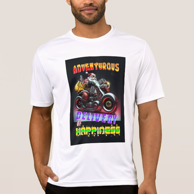 Adventurous leverans av lycka t shirt (Framsida)