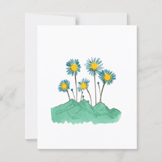 Advice Card with Kazakhstan Cultural Artwork