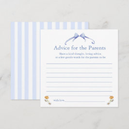 advice for the parents rådkort