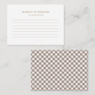 Advice-kort - Rustik höstfälla för höstfällor Rådkort