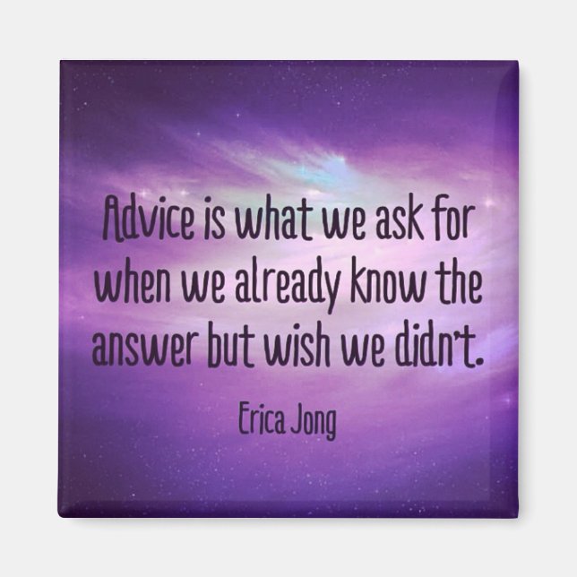 ADVICE MAGNET (Framsidan)