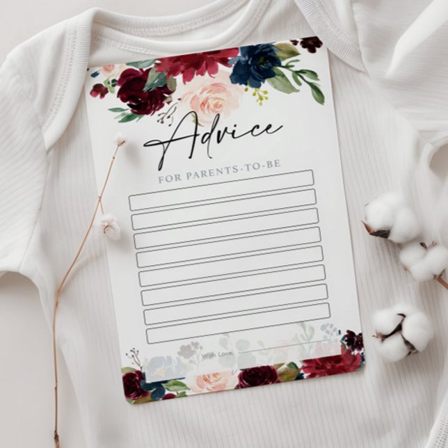 Advisningskort för babyskor för föräldrar som ska  (Skapare uppladdad)