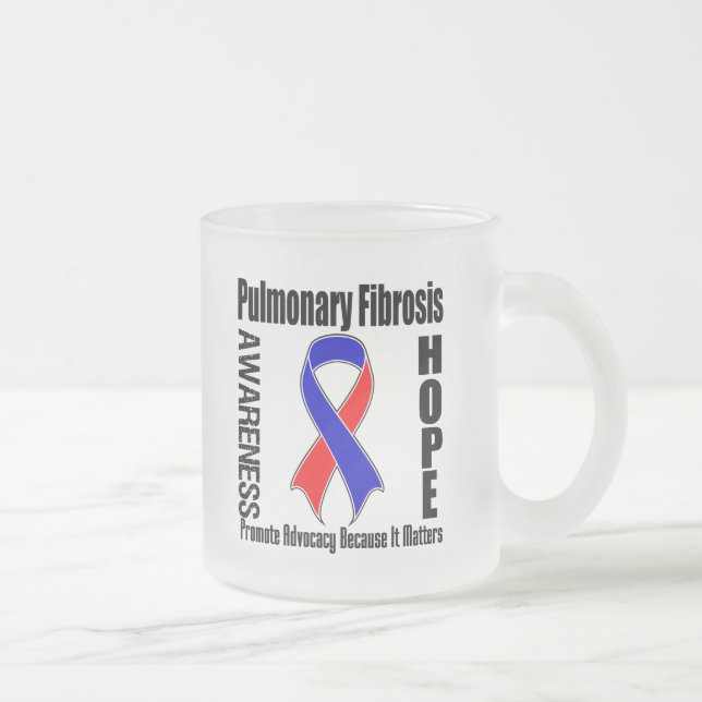 Advocacy betyder Pulmonary Fibrosis Frostad Glasmugg (Höger)