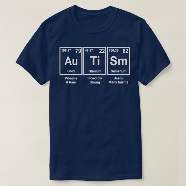 Advocate Autism T Shirt (Design framsida)