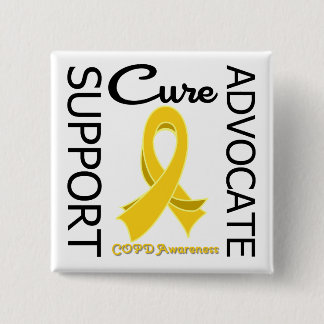 Advocate Cure för COPD-stöd Knapp