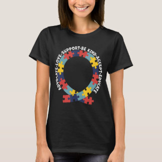 Advocate Kärlek support accepterar att vara en sla T Shirt