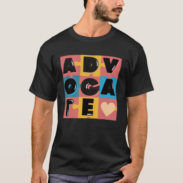 Advocate Lawyer T Shirt (Framsida)