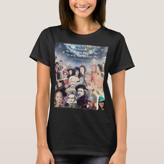 “Advocate: “Someone I love has Parkinson's T Shirt (Framsida)